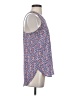 Ann Taylor LOFT 100% Polyester Blue Sleeveless Blouse Size XS - photo 4