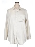 Gap 100% Polyester Solid Ivory Long Sleeve Blouse Size XL - photo 1
