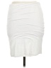 Lulus Solid White Casual Skirt Size M - photo 2