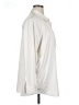 Gap 100% Polyester Solid Ivory Long Sleeve Blouse Size XL - photo 4