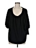 Max Studio Black 3/4 Sleeve T-Shirt Size M - photo 1