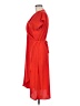 Zara Basic 100% Polyester Red Cocktail Dress Size M - photo 5