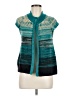 Westbound Teal Sweater Vest Size M (petite) - photo 1