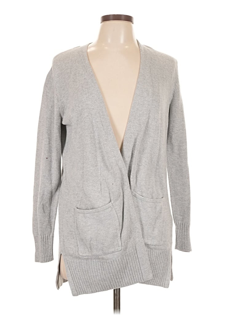 Pre-owned Old Navy Cardigan Sweater In Gray
