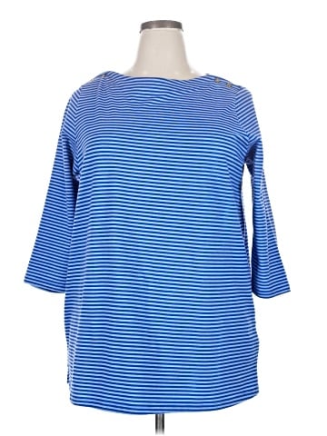 Jessica London 3/4 Sleeve Top (view 1)