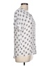 Gap Outlet Silver Short Sleeve Blouse Size L - photo 4