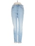 Zara Hearts Blue Jeans Size 4 - photo 1