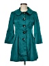 Isabella Rodriguez Teal Trenchcoat Size M - photo 1