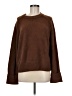 Abercrombie & Fitch Solid Brown Pullover Sweater Size M - photo 1
