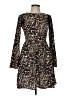 Xhilaration 100% Polyester Animal Print Brown Cocktail Dress Size M - photo 1