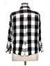 Levi's 100% Viscose Checkered-gingham Black 3/4 Sleeve Button-Down Shirt Size 1X - photo 2