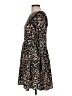 Xhilaration 100% Polyester Animal Print Brown Cocktail Dress Size M - photo 5