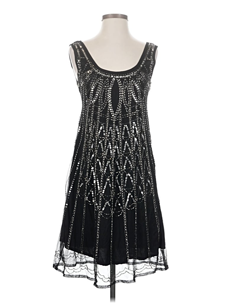 Pre-owned Angie Cocktail Dress In Black