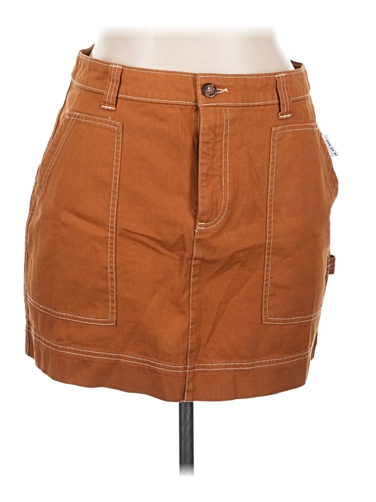 Pre-owned Old Navy Casual Skirt In Brown