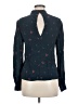 Keepsake 100% Polyester Blue Long Sleeve Blouse Size M - photo 2