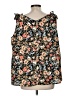 Unbranded Black Sleeveless Blouse Size M (estimated) - photo 2