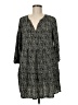 Gap 100% Rayon Paisley Gray Casual Dress Size M - photo 1