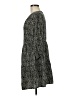 Gap 100% Rayon Paisley Gray Casual Dress Size M - photo 5