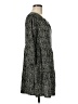 Gap 100% Rayon Paisley Gray Casual Dress Size M - photo 4