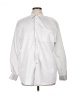 Assorted Brands Solid White Long Sleeve Button-Down Shirt Size XL - photo 1