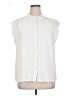 Ann Taylor 100% Polyester Ivory Sleeveless Blouse Size XL - photo 1