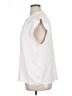Ann Taylor 100% Polyester Ivory Sleeveless Blouse Size XL - photo 5