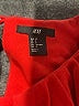 H&M Solid Red Cocktail Dress Size 8 - photo 7