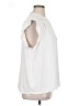 Ann Taylor 100% Polyester Ivory Sleeveless Blouse Size XL - photo 4