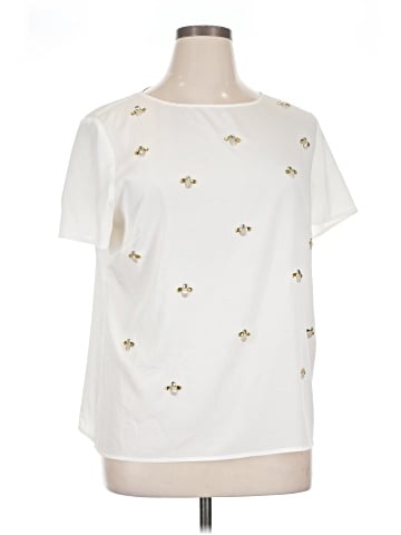 Tahari by ASL Short Sleeve Blouse (view 1)