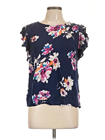 Saint Tropez West Short Sleeve Blouse (view 1)