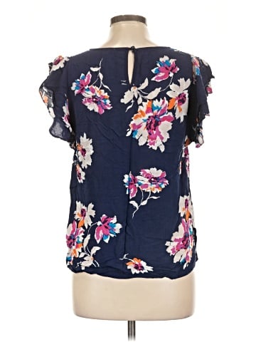 Saint Tropez West Short Sleeve Blouse (view 2)