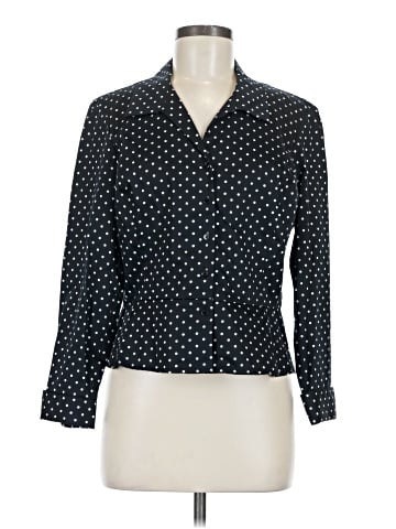 Jones New York Signature Long Sleeve Blouse (view 1)