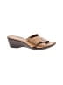 Assorted Brands Brown Gold Sandals Size 5 1/2 - photo 1