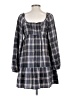 Universal Thread Plaid Gray Casual Dress Size S - photo 2