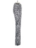 Shein Animal Print Silver Casual Pants Size 2 - photo 4