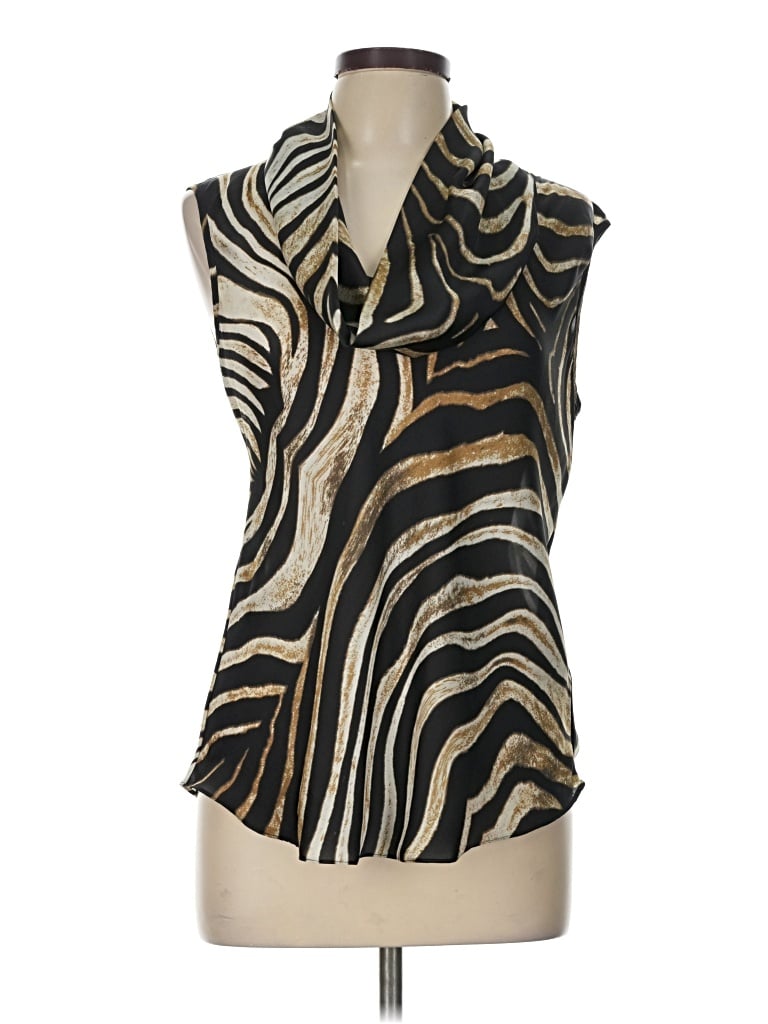 Pre-owned Kenneth Cole New York Sleeveless T-shirt In Gold