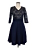 Homeyee Blue Cocktail Dress Size 8 - photo 1