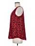 Faded Glory 100% Polyester Red Sleeveless Top Size 8 - 10 - photo 5