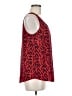 Faded Glory 100% Polyester Red Sleeveless Top Size 8 - 10 - photo 4