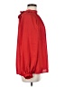 Scoop 100% Polyester Red Long Sleeve Blouse Size M - photo 4