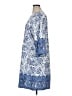 Unbranded 100% Polyester Paisley Blue Casual Dress Size 1X - photo 5