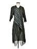Lularoe 100% Polyester Stripes Green Kimono Size S - photo 1