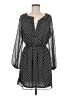 Max Studio 100% Polyester Polka Dots Black Casual Dress Size M - photo 1