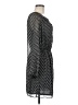 Max Studio 100% Polyester Polka Dots Black Casual Dress Size M - photo 4
