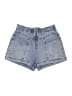 Wallflower 100% Cotton Blue Denim Shorts Size 9 - photo 1