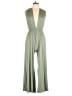 12th Tribe Solid Green Jumpsuit Size M - photo 1