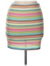 Shein Stripes Teal Casual Skirt Size L - photo 1