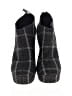Jessica Simpson Plaid Black Ankle Boots Size 7 - photo 2