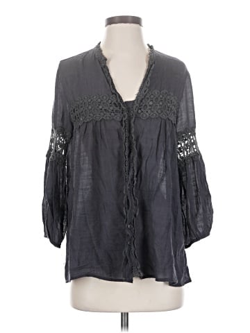 Solitaire 3/4 Sleeve Blouse (view 1)