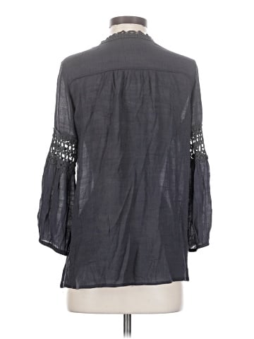 Solitaire 3/4 Sleeve Blouse (view 2)